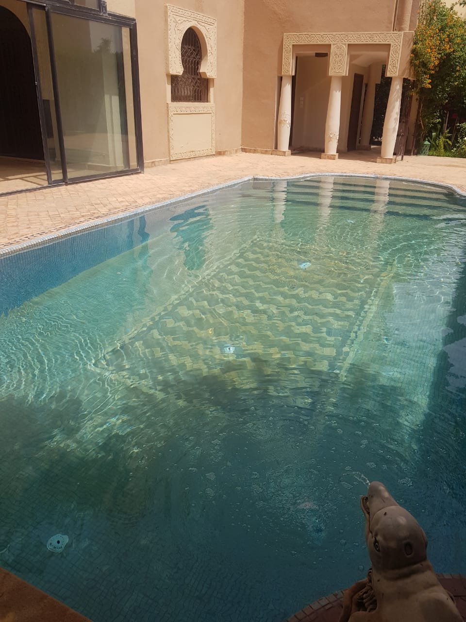 Villa avec piscine et jardin – Route de Ouarzazate