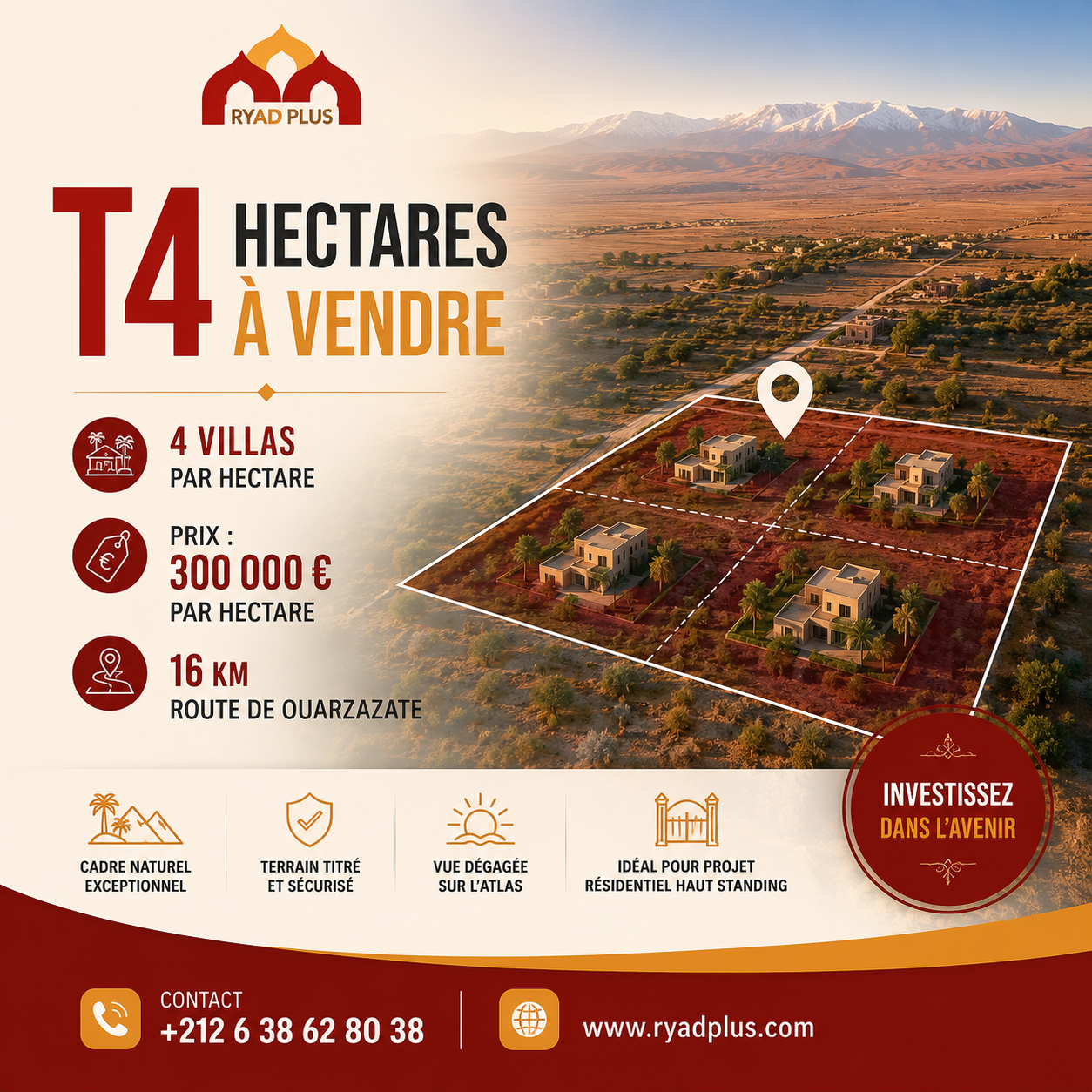 Terrain à vendre